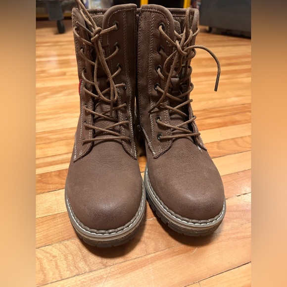 Josef Seibel 7.5 leather boots with faux fur inside - Picture 8 of 9